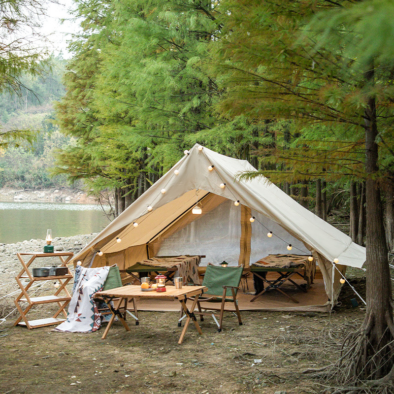 Outdoor Adventure Tent - Tenda Herringbone Grande, Abrigo à Prova