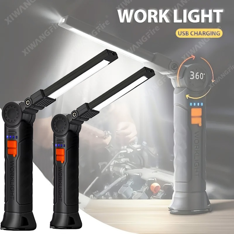 Outdoor Adventures - Lanterna led recarregável, luz de trabalho