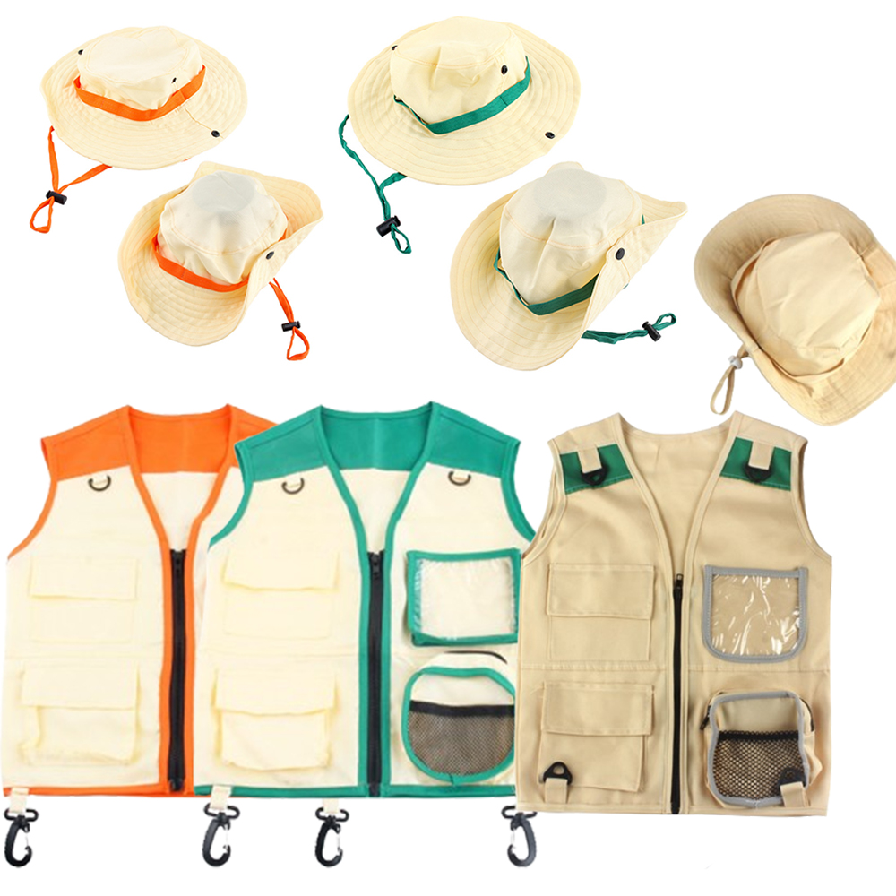 Outdoor Adventure Girls - Conjunto de fantasia infantil para exploradores,