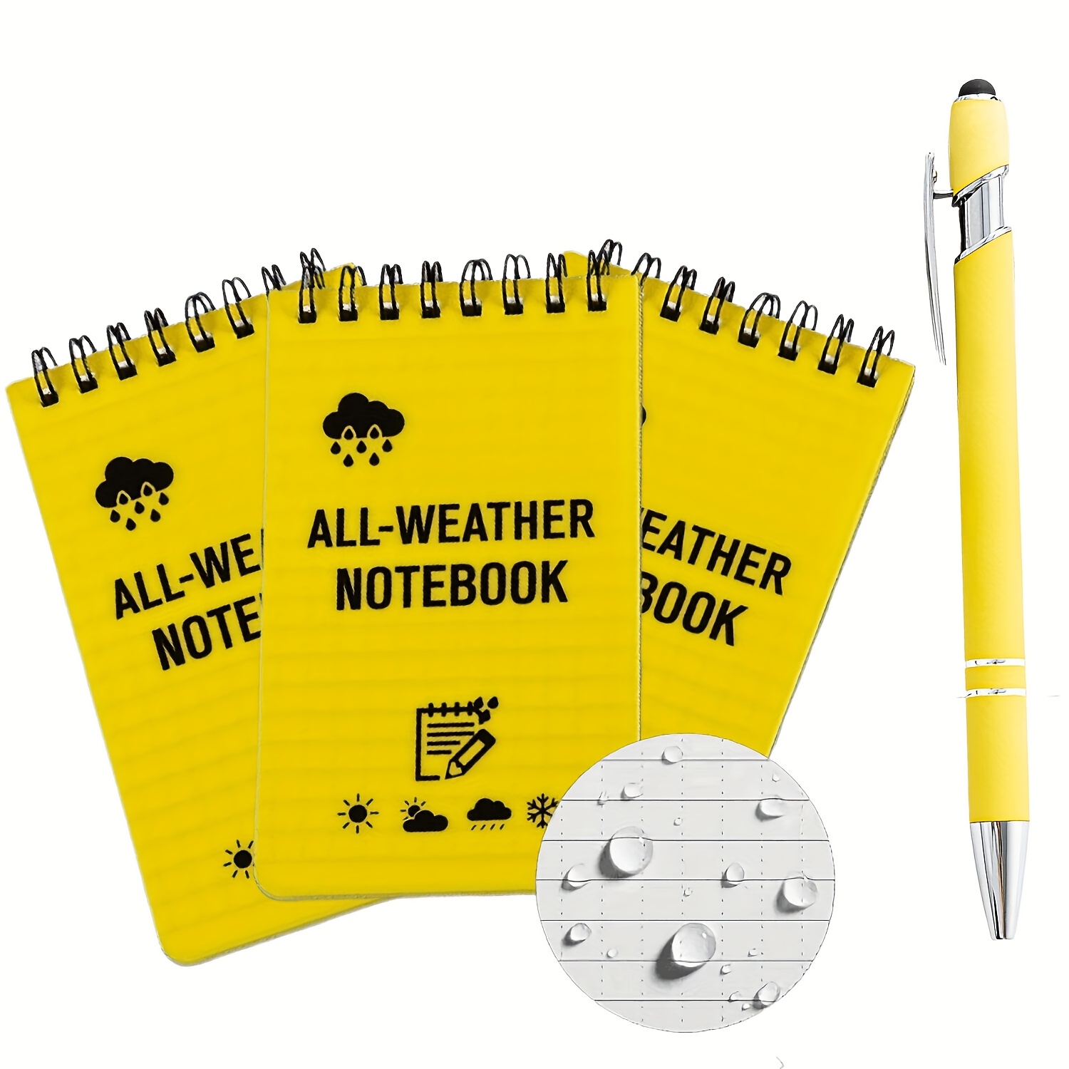 Outdoor Adventure Books - Conjunto de Cadernos de Bolso para