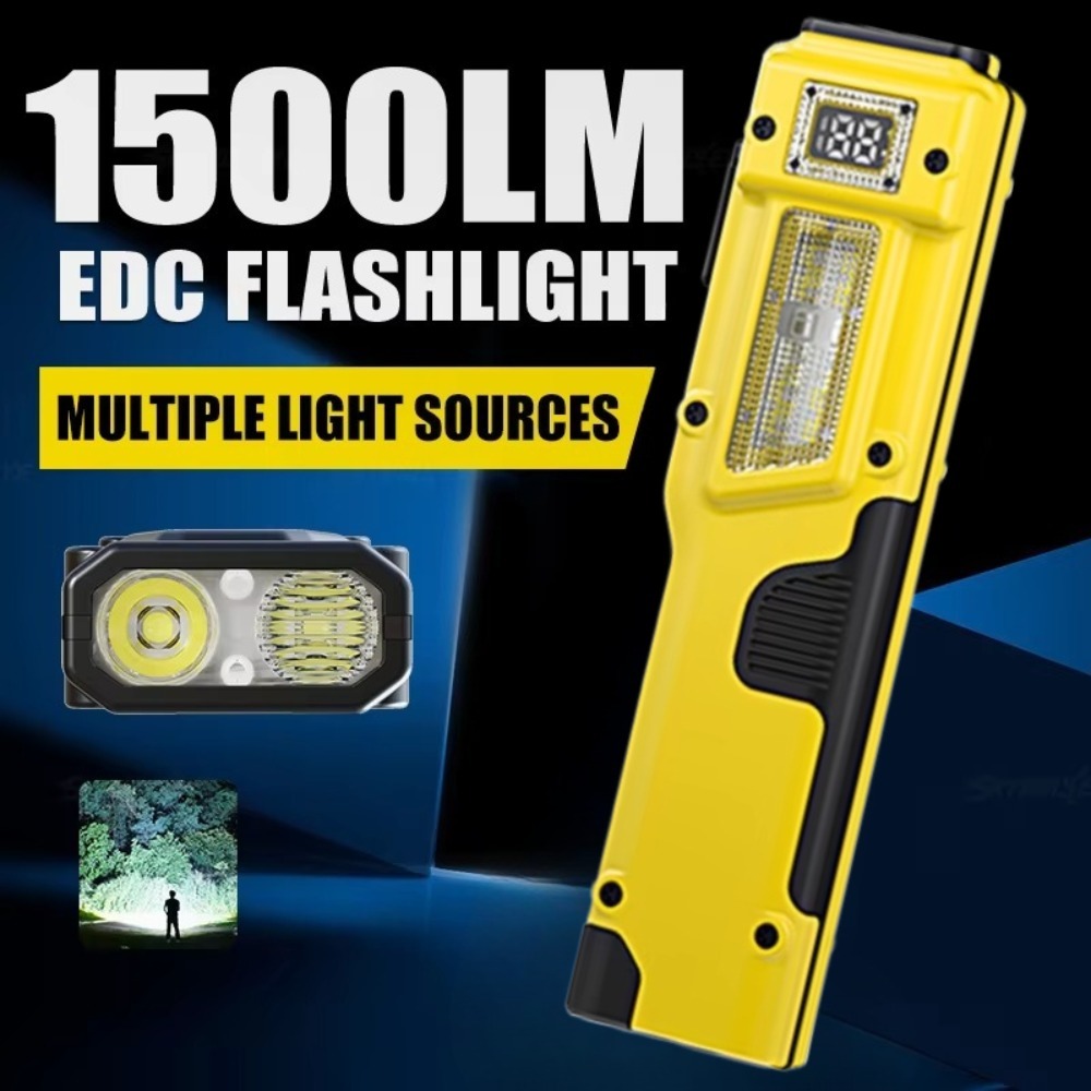 Outdoor Adventures - Lanterna LED Recarregável Ultrafina EDC com