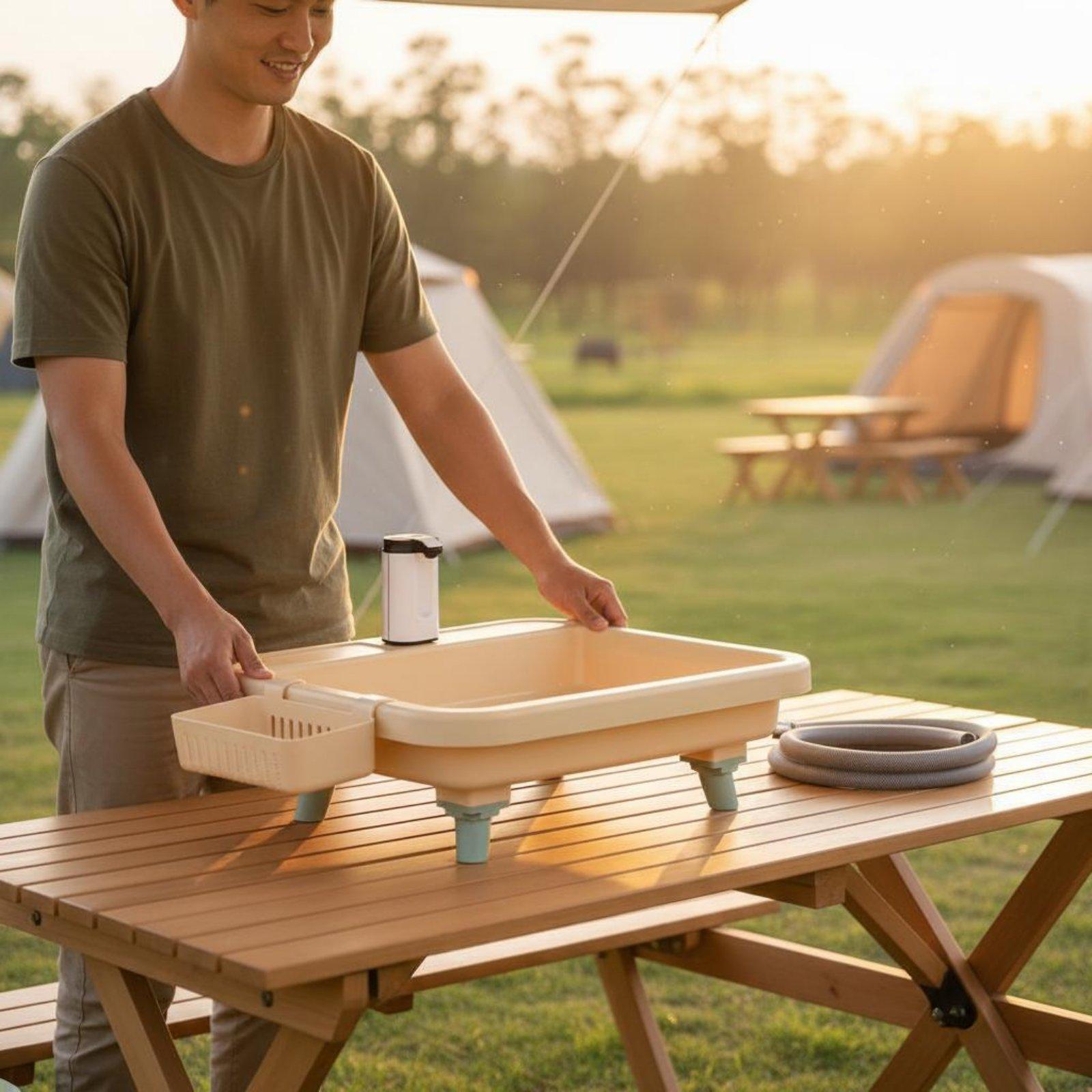Pia Portátil para Camping com  - Outdoor Adventures avaliação e preço