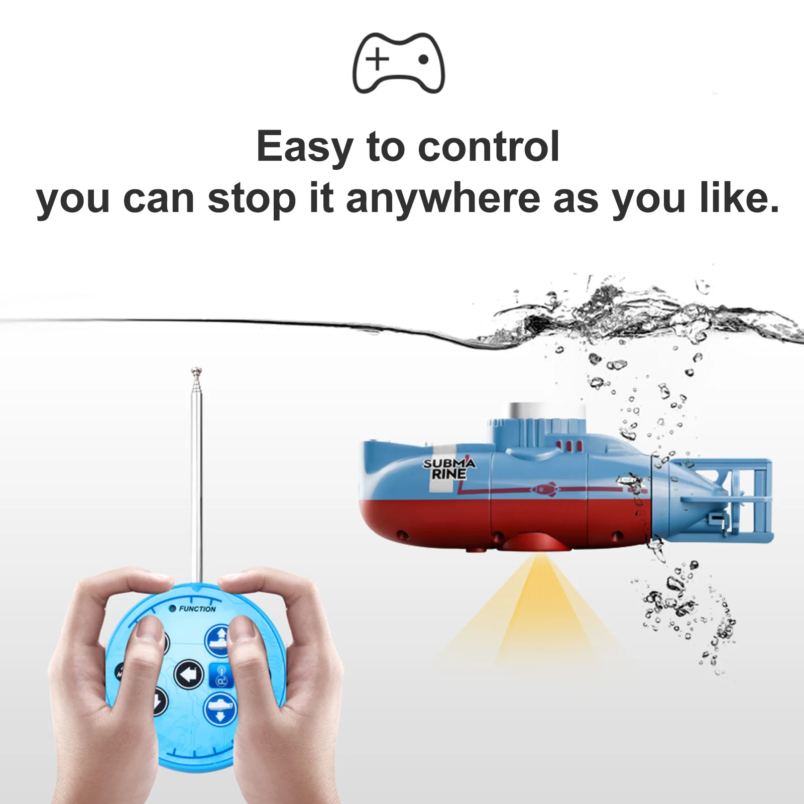 Mini Submarino RC de Simulação - Outdoor Adventure For Kids avaliação e preço