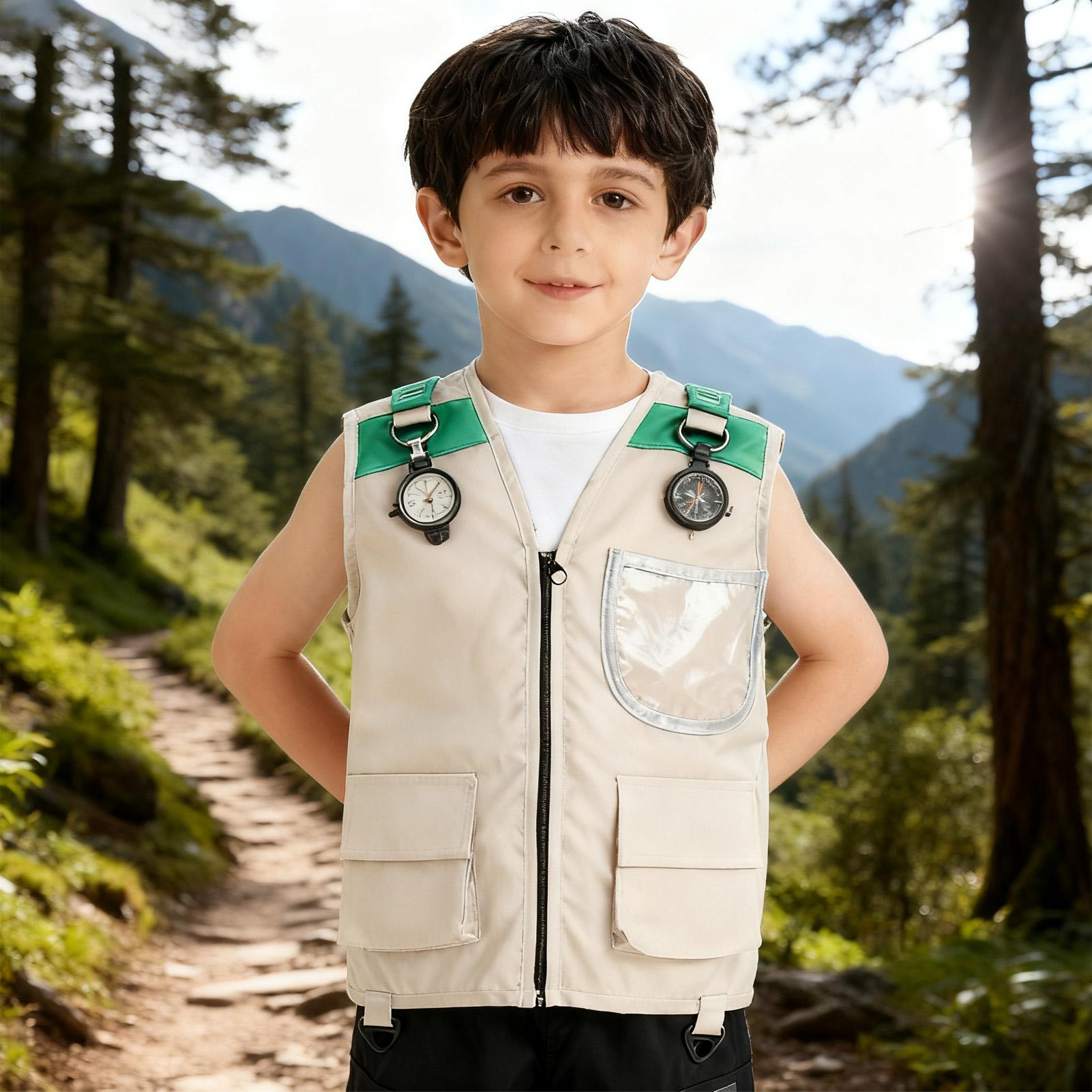 Colete de Explorador Infantil: - Outdoor Adventure For Kids avaliação e preço