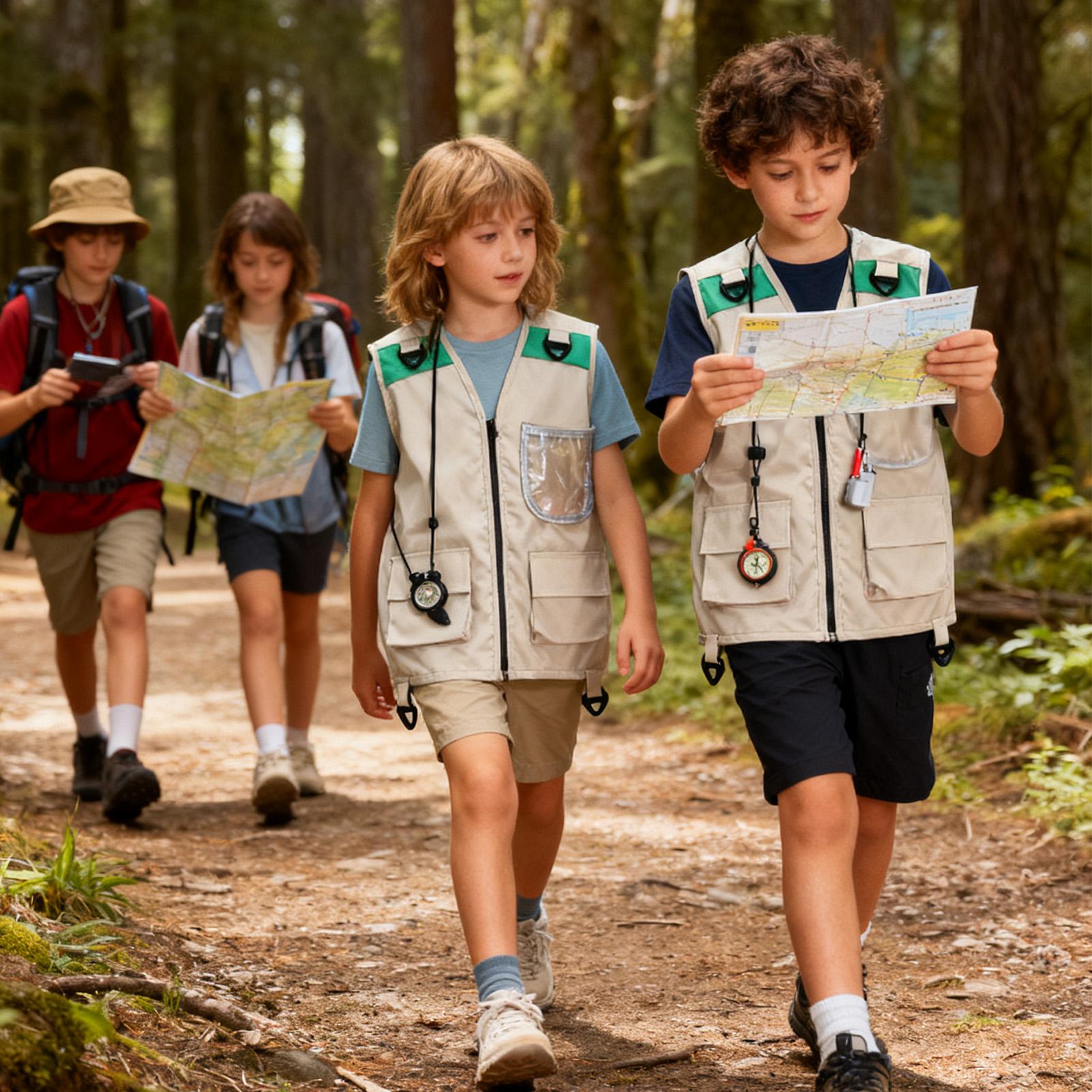 Colete de Explorador Infantil: - Outdoor Adventure For Kids avaliação e preço