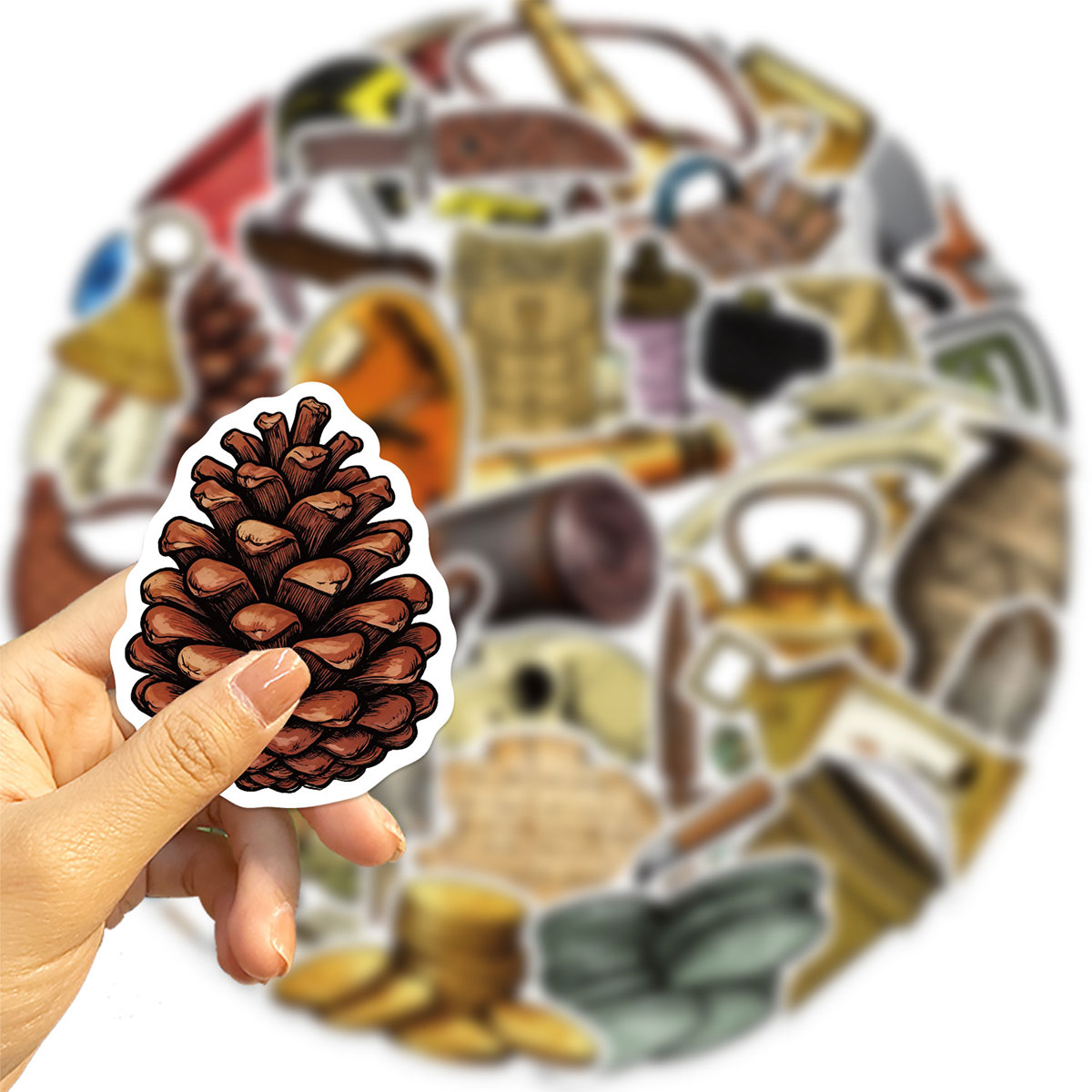 50 Adesivos Temáticos de Avent - Outdoor Adventure Books avaliação e preço