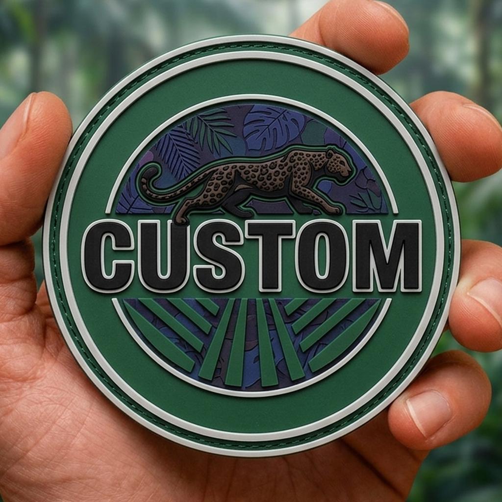 Emblema de Borracha Personaliz - Outdoor Adventure Logo avaliação e preço