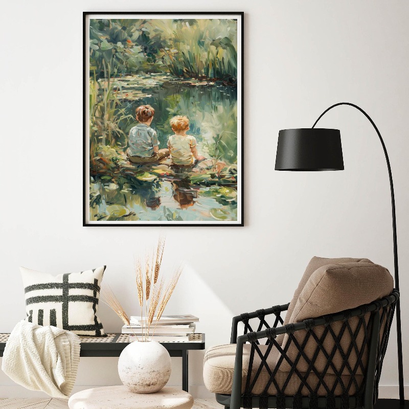 Pôster de arte vintage para qu - Outdoor Adventure For Kids avaliação e preço
