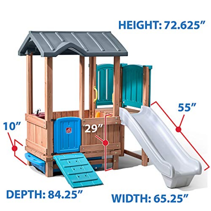 Woodland Adventure Playhouse & - Outdoor Adventure For Kids avaliação e preço