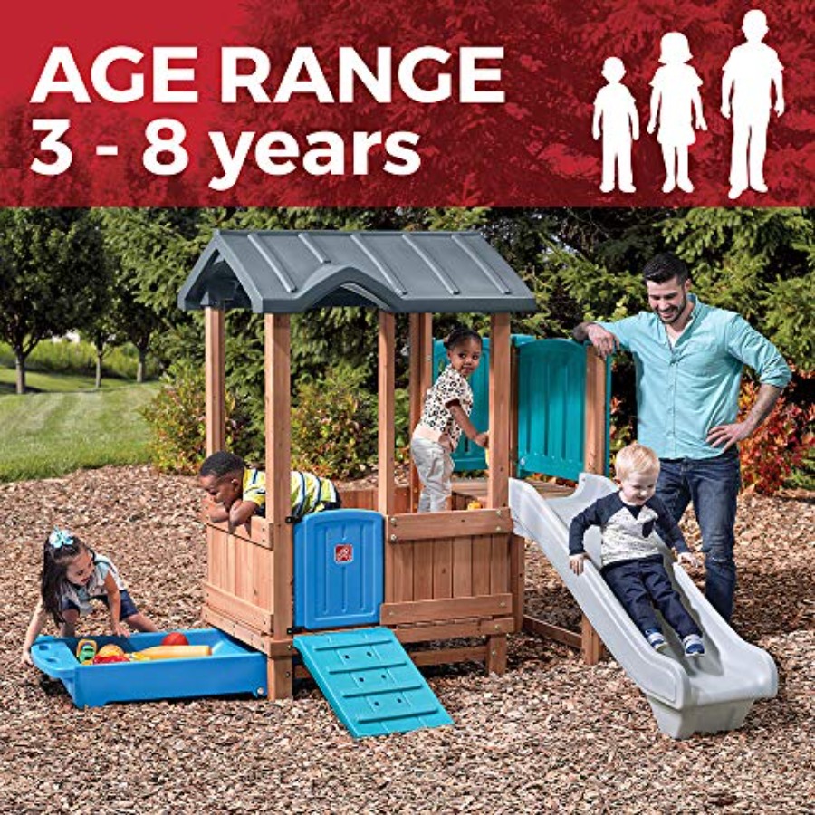 Woodland Adventure Playhouse & - Outdoor Adventure For Kids avaliação e preço