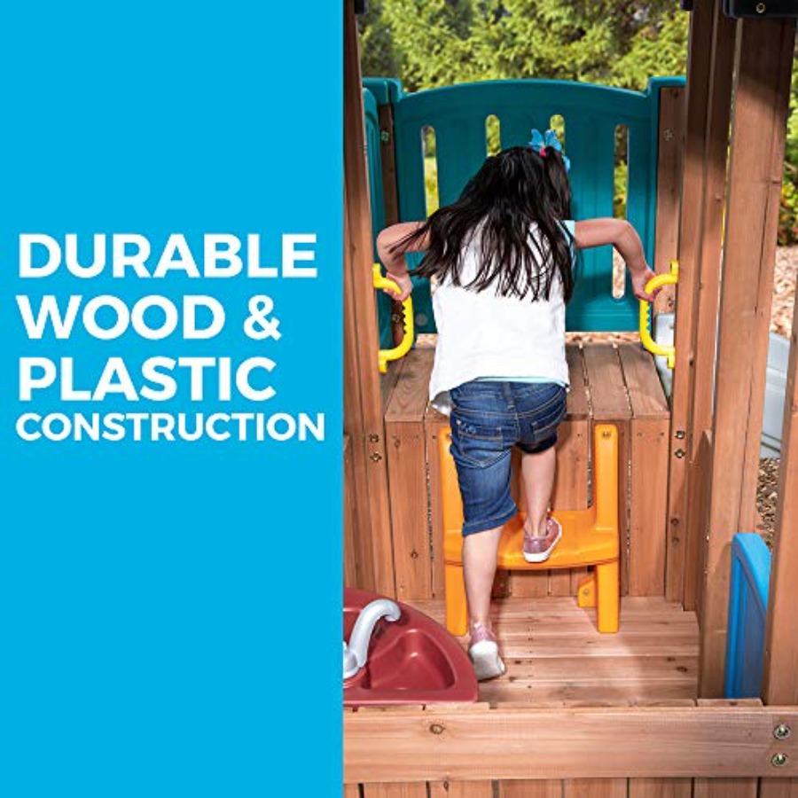 Woodland Adventure Playhouse & - Outdoor Adventure For Kids avaliação e preço