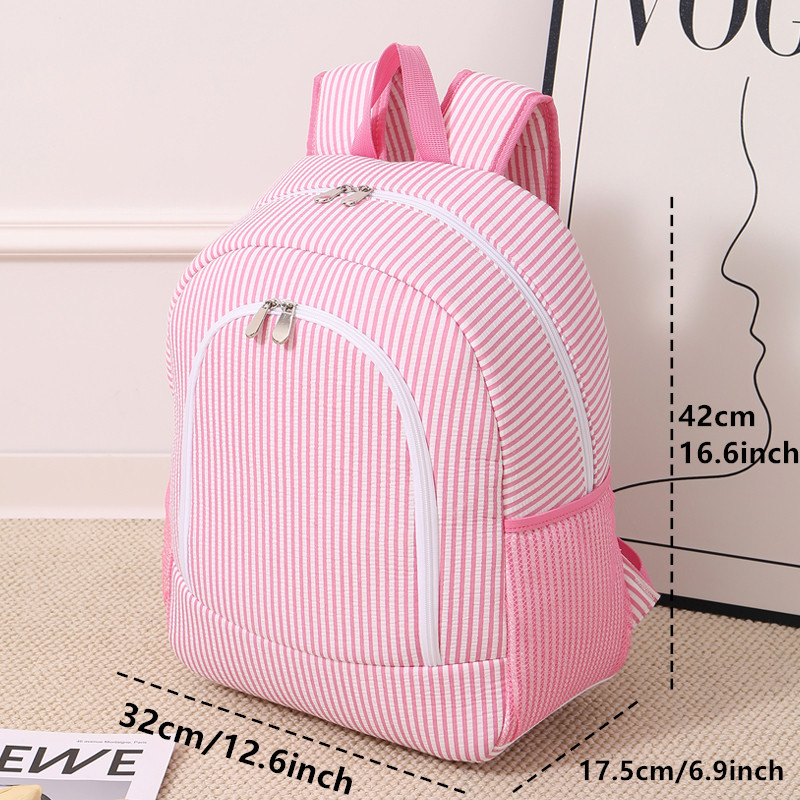Nova Mochila Rosa Listrada de  - Outdoor Adventure Books avaliação e preço